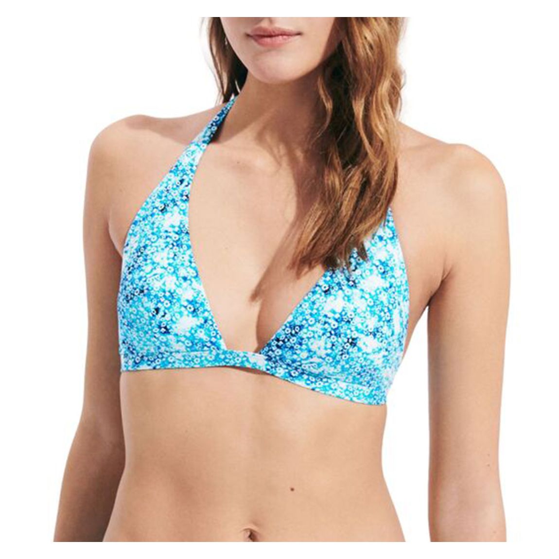 Blue Fleche Bikini Top main product photo