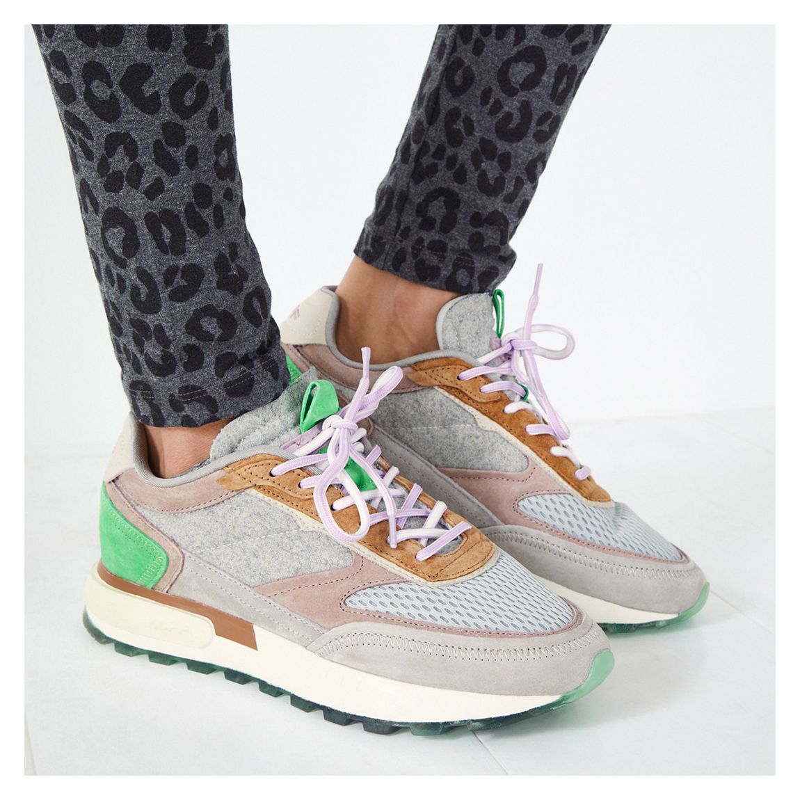 Multi Skye Hi Top Trainers main product photo