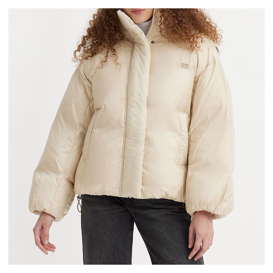 Nude Short Puffer Coat main product photo
