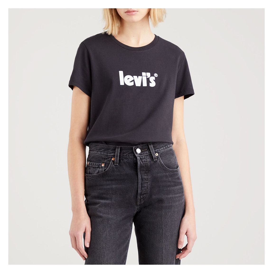 Black Perfect Cotton T-Shirt main product photo
