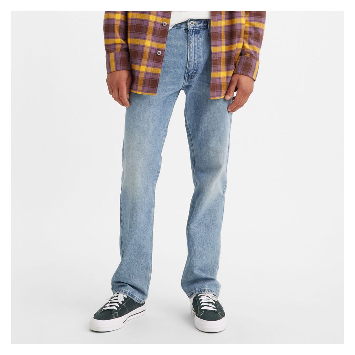 Blue Silvertab Straight Jeans main product photo