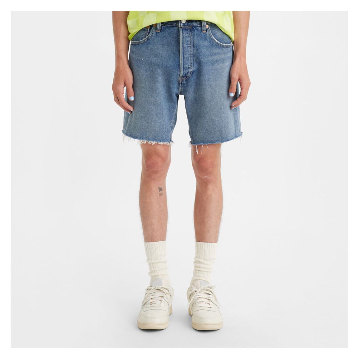 Blue 501®Denim Shorts main product photo