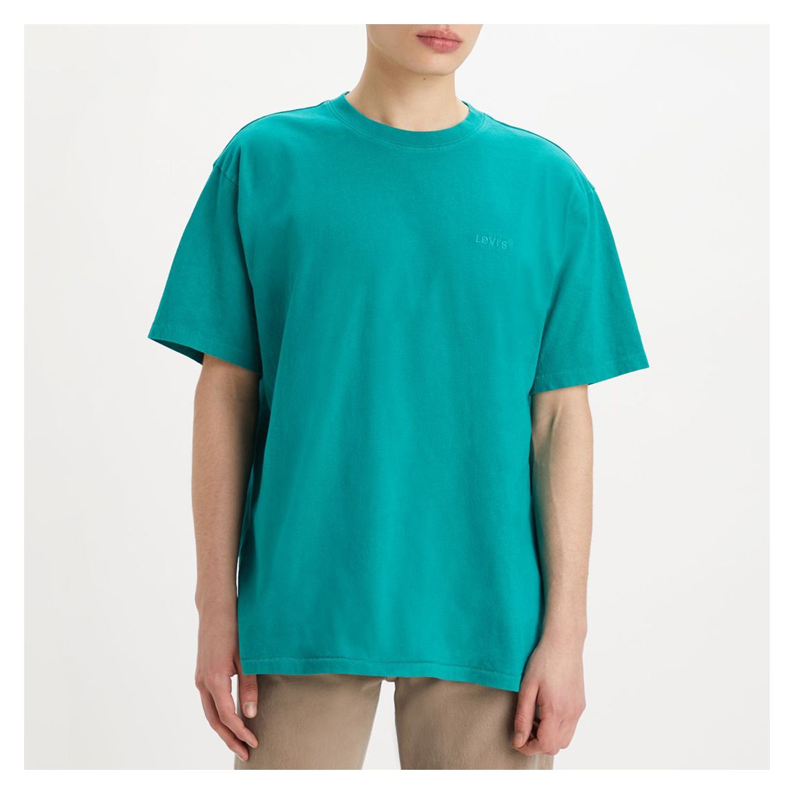 Teal Tab Vintage Cotton T-Shirt main product photo