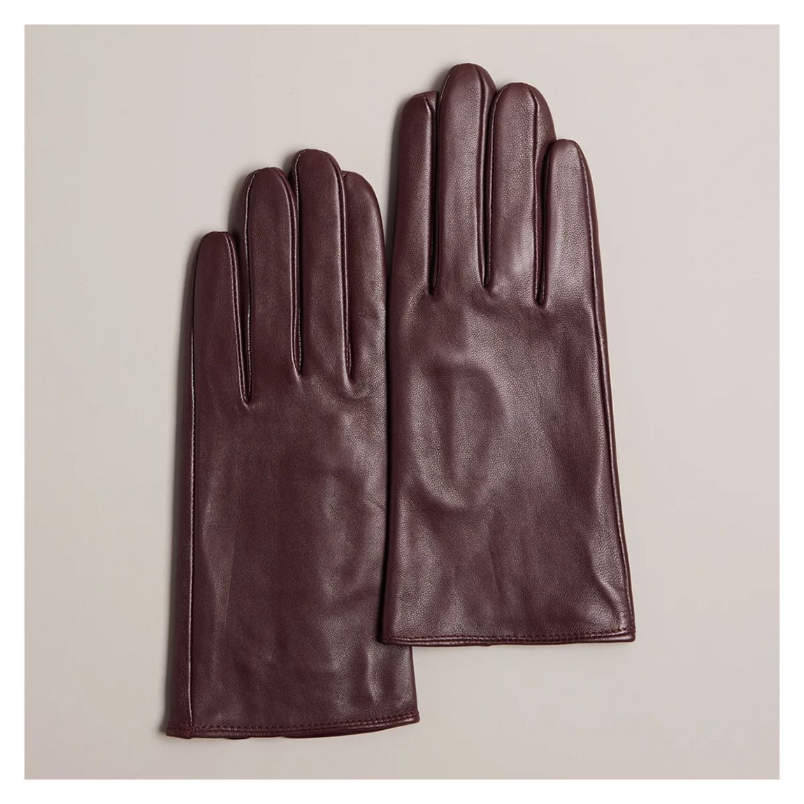 Purple Arleos Leather T Stud Gloves main product photo