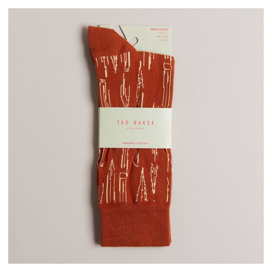 Orange Boilin Pen Pattern Socks main product photo