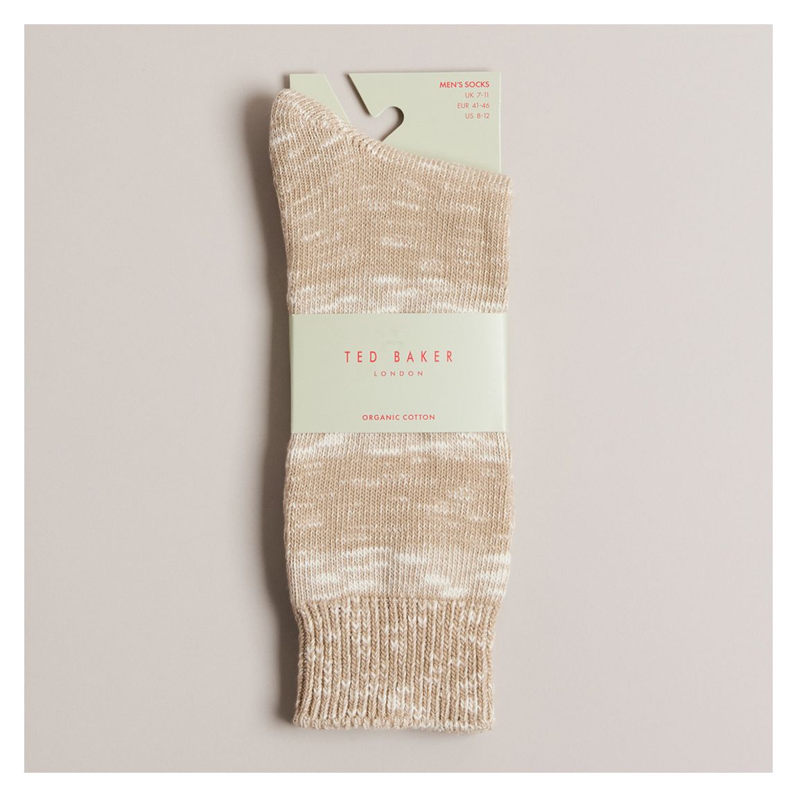 Natural Foggie Twisted Yarn Hiking Socks main product photo