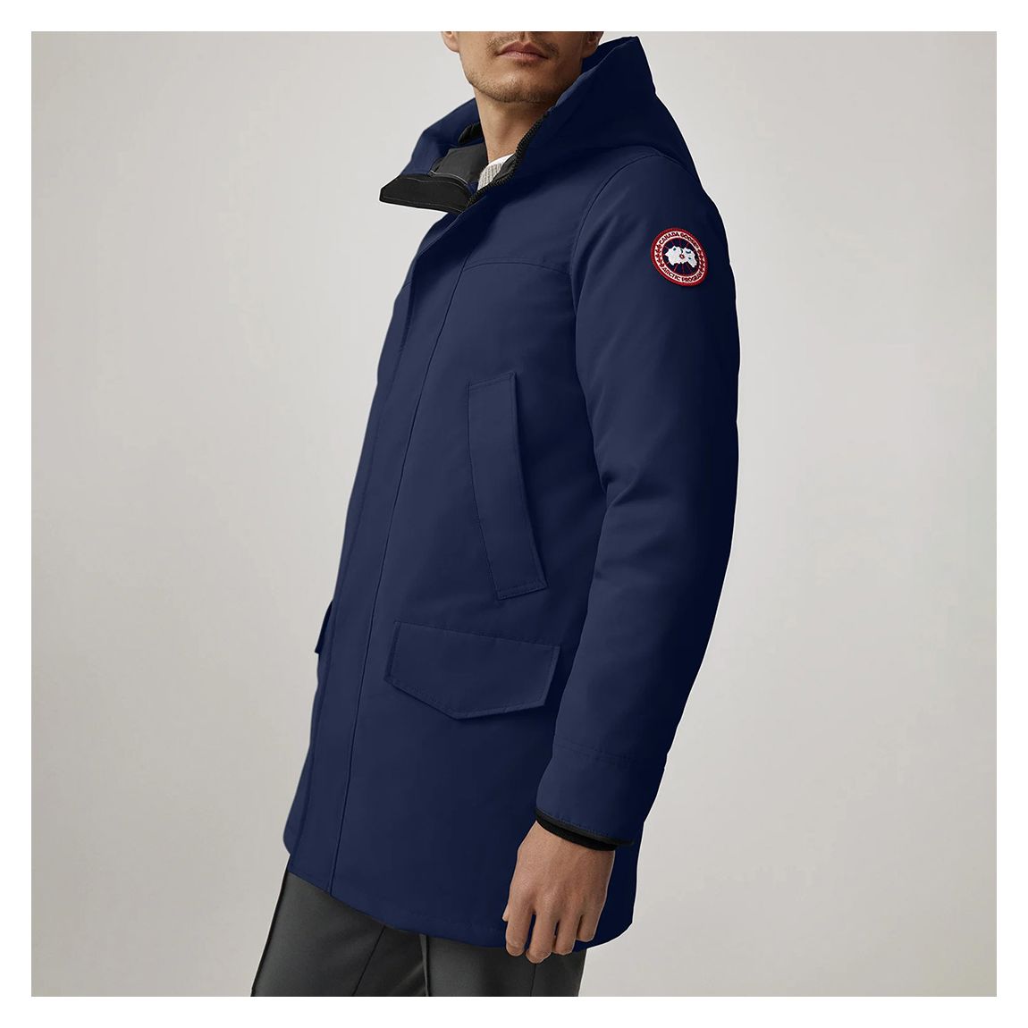 Navy Langford Parka main product photo