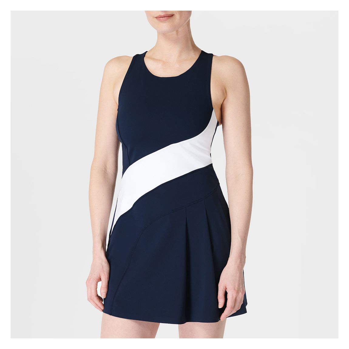 Grand Slam Tennis Dress - Navy Blue main product photo