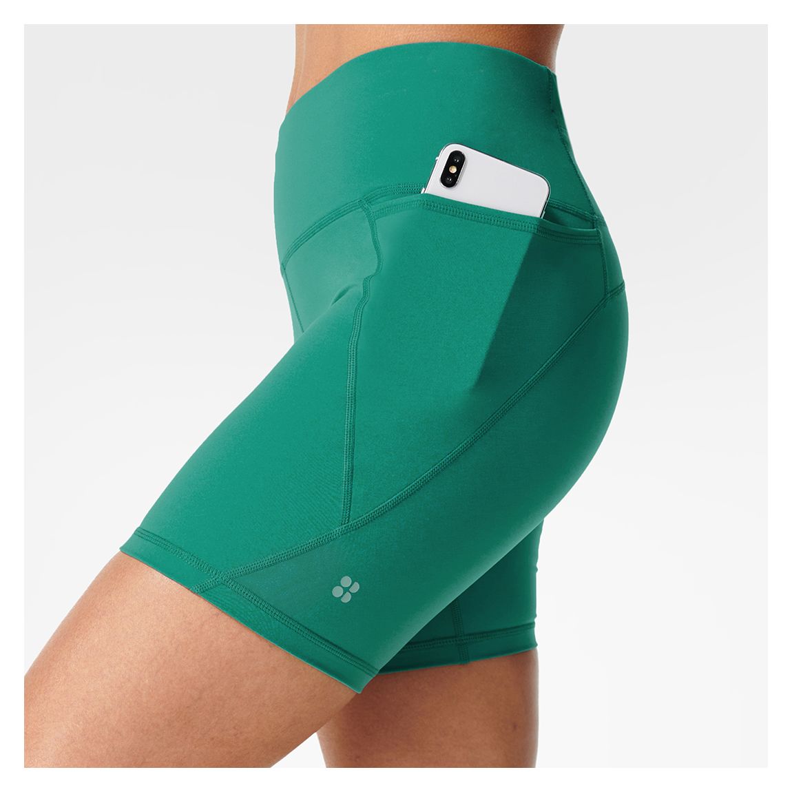 Green Power 6 Inch Biker Shorts main product photo