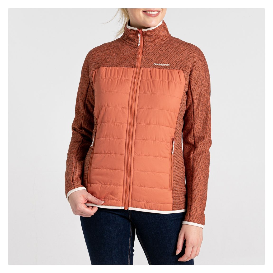 Orange Regina Hybrid Jacket main product photo