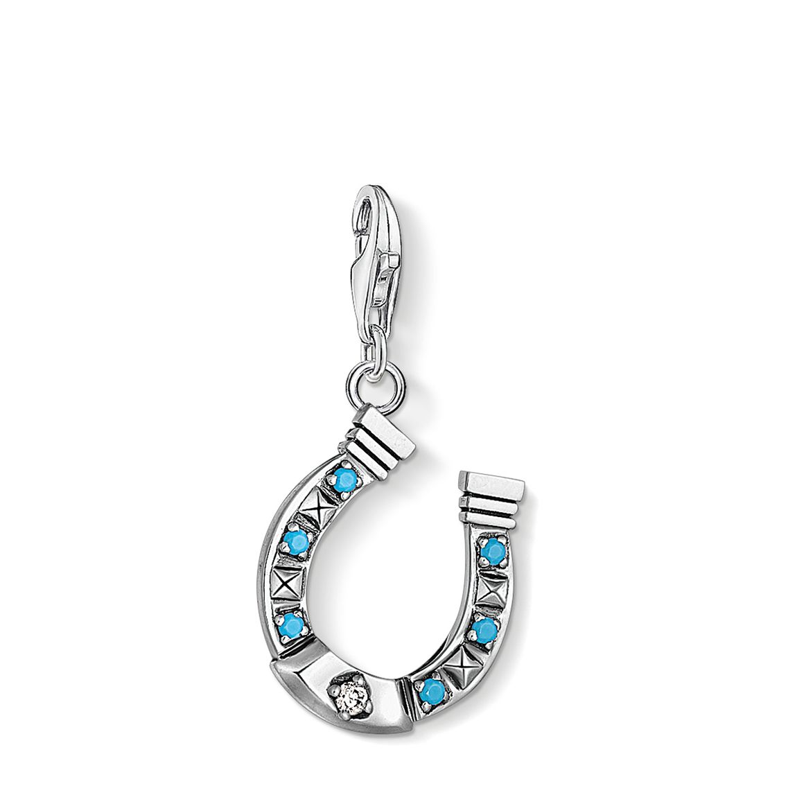 925 Silver Horseshoe Pendant main product photo