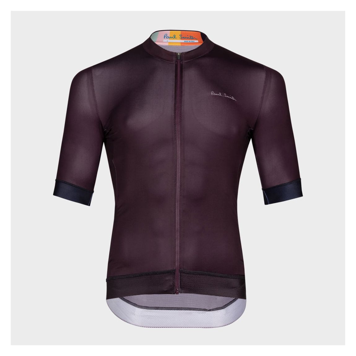 Burgundy Race Fit Cycling Jersey main product photo