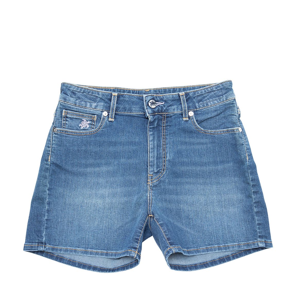 Denim Bermuda Shorts main product photo
