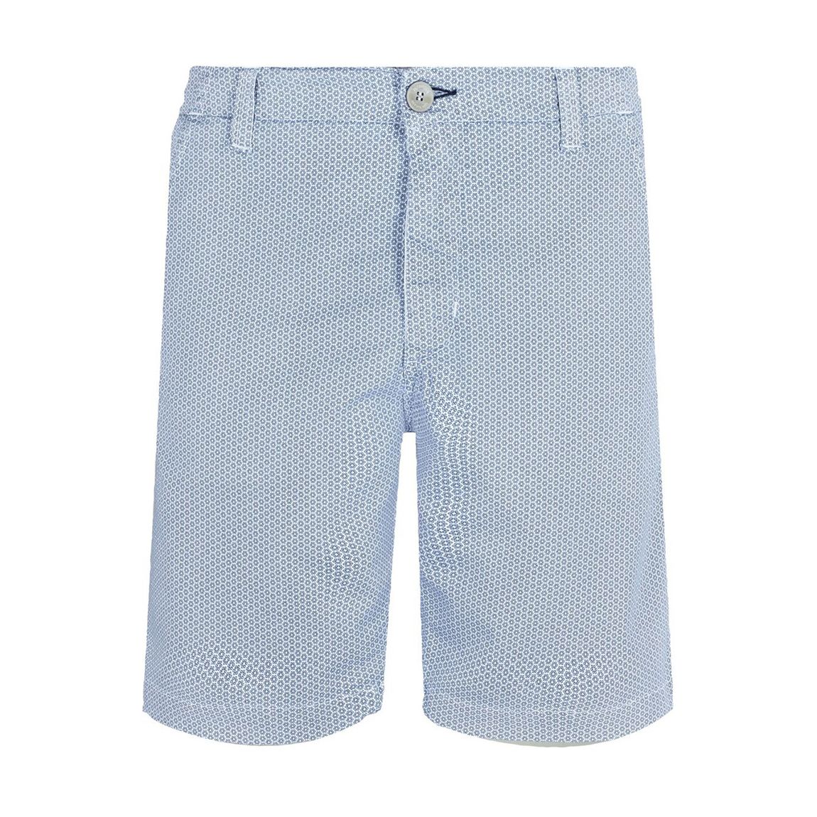 Blue Ponche Bermuda Shorts main product photo