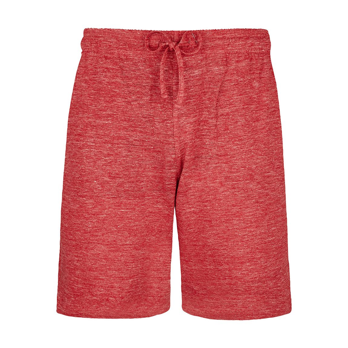 Red Linen Bolide Bermuda Shorts main product photo