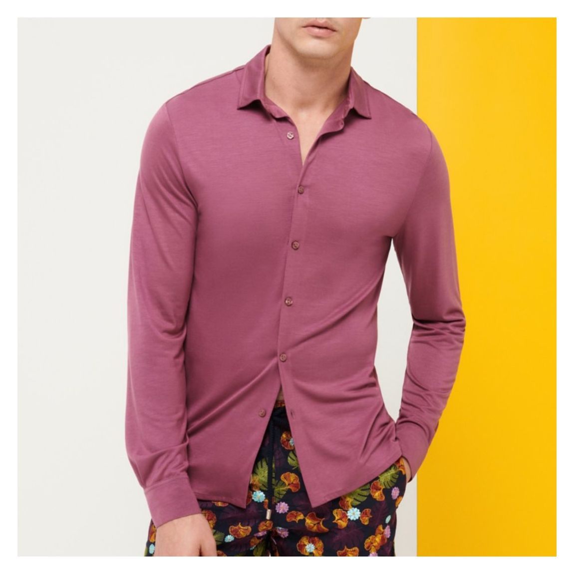 Maroon Calandre Shirt main product photo