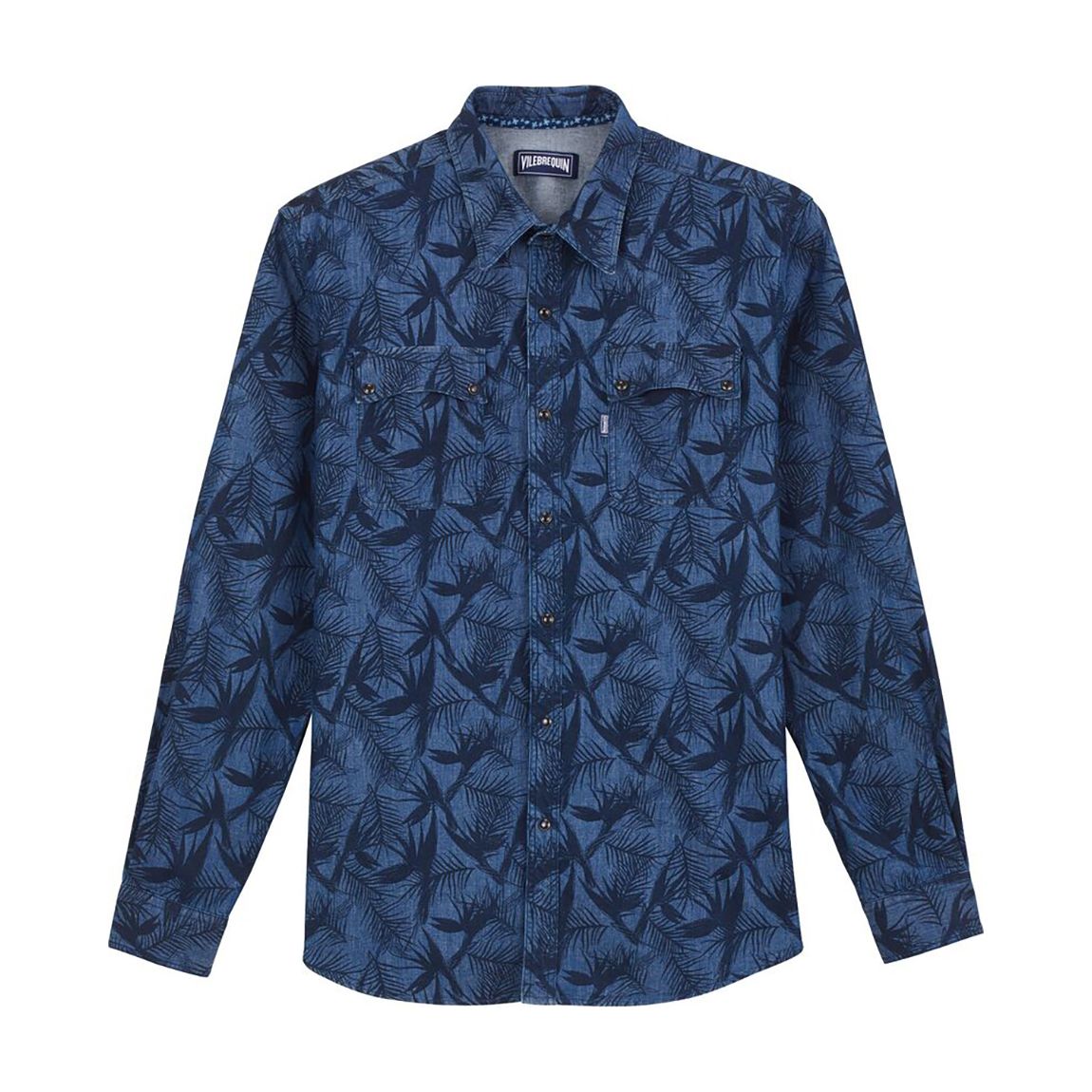 Navy Printed Shirt main product photo