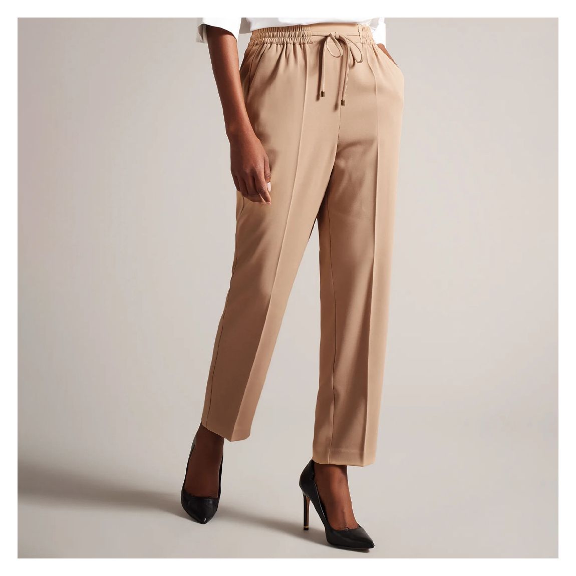 Camel Laurai Slim Cut Trousers main product photo
