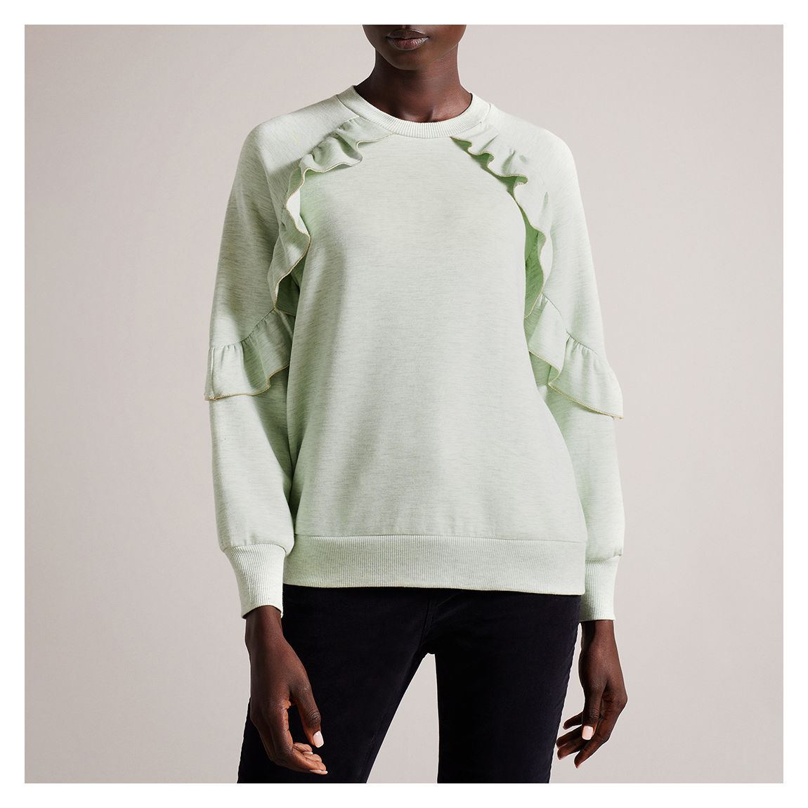Mint Azme Frill Sweatshirt main product photo