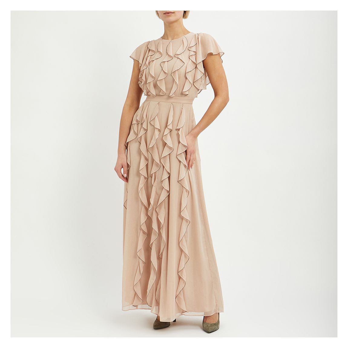 Pink Hazzie Maxi Dress main product photo