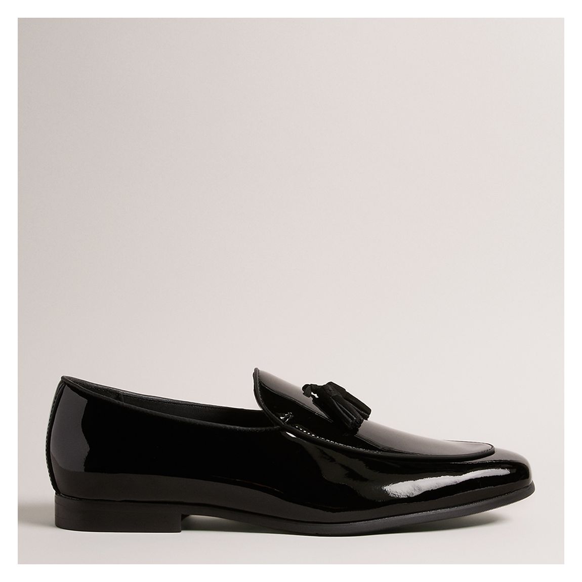 Black Leather Eroll Loafer main product photo