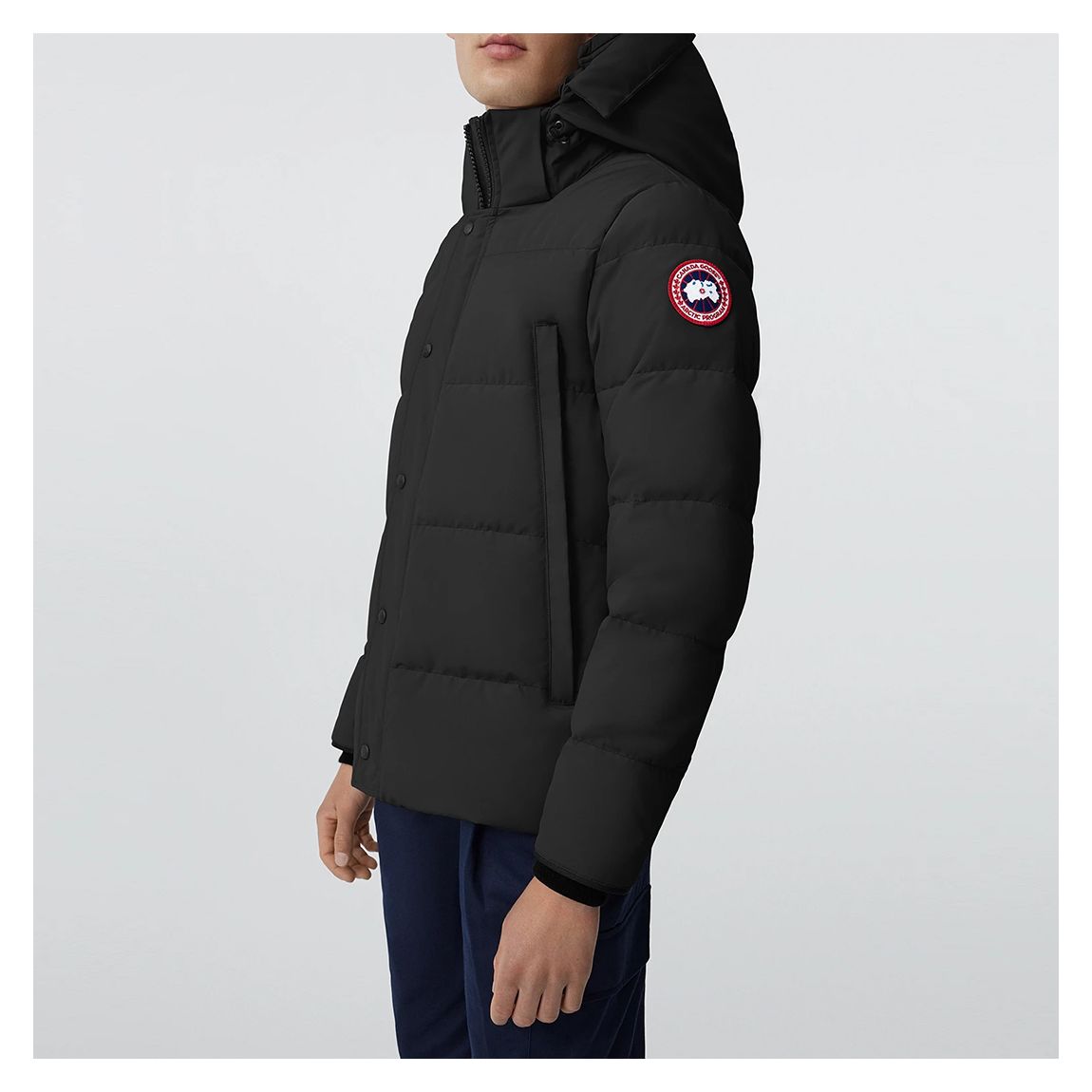 Black Wyndham Parka Coat main product photo