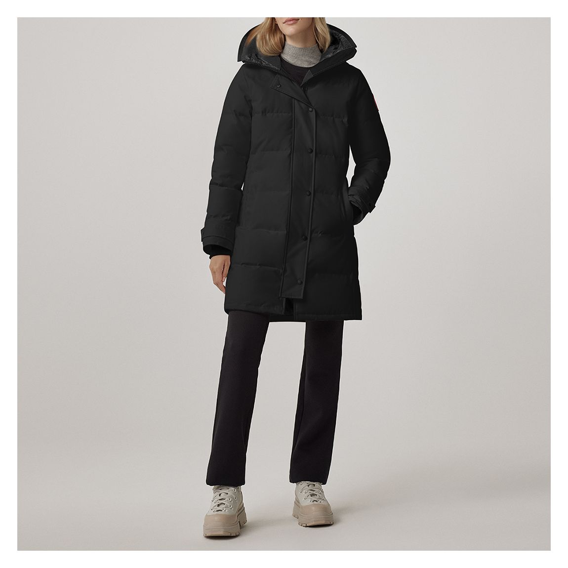 Black Shelbourne Parka main product photo