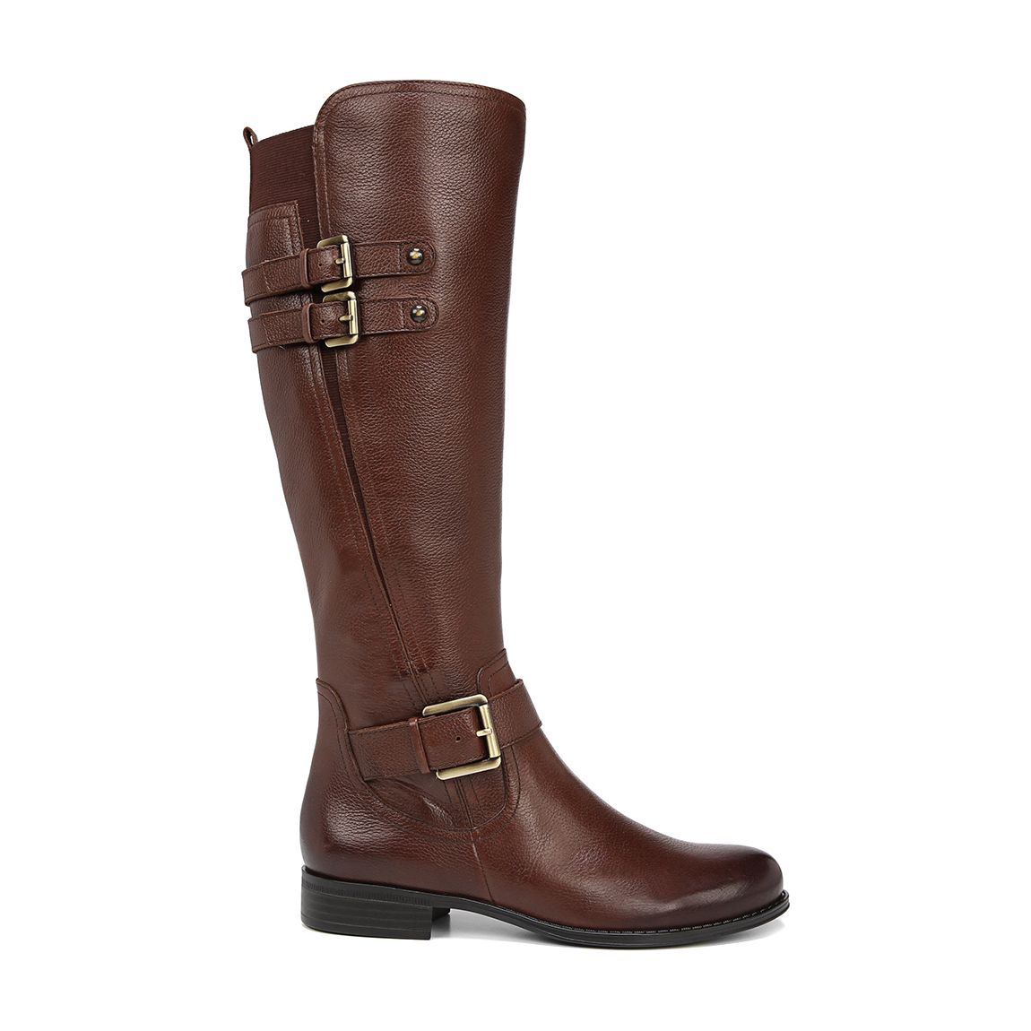 Brown Jessie Leather Long Boot main product photo