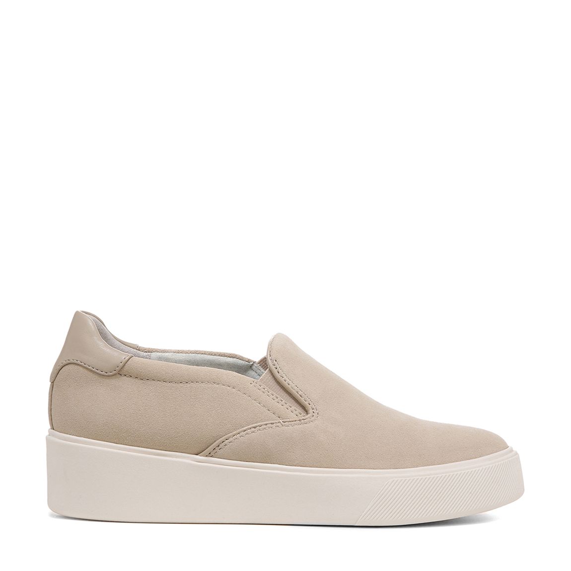 White Suede Marianne Slip On Trainers main product photo