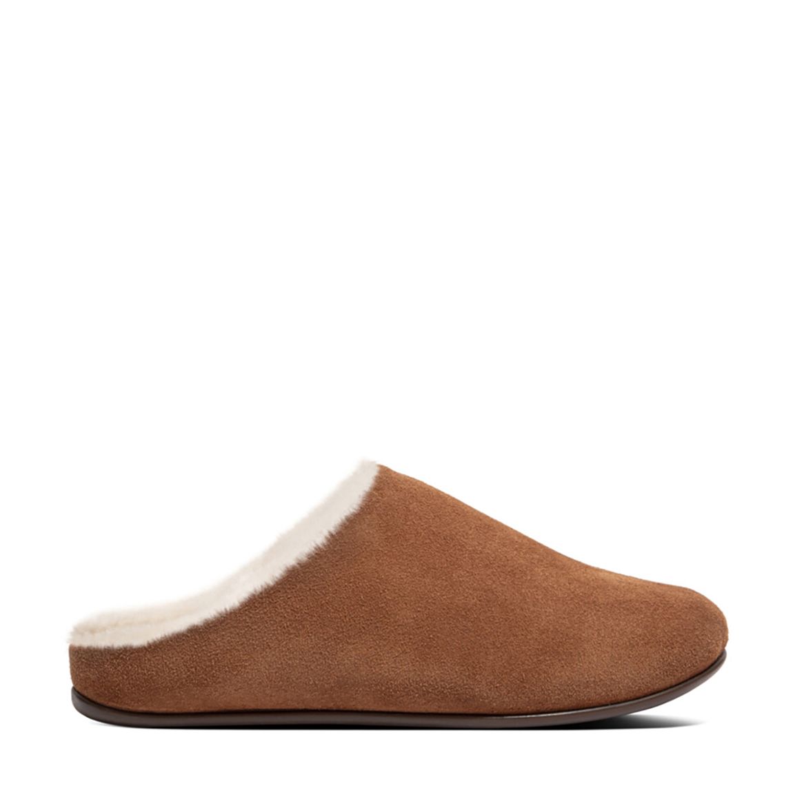 Brown Chrissie Shearling Slipper main product photo