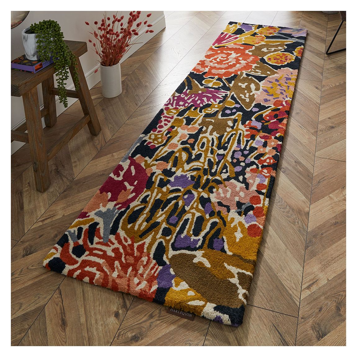 Sanguine Runner Rug 67x230cm, Aubergine main product photo