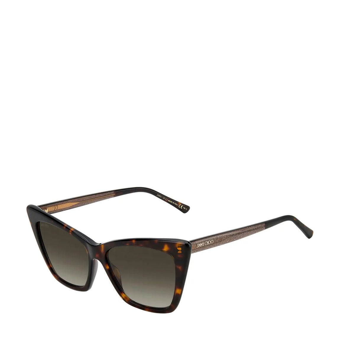 Women's Brown Jimmy Choo Sunglasses 55mm main product photo