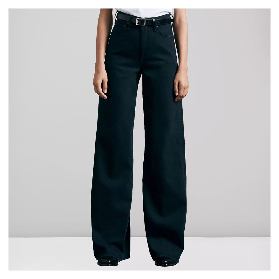 Dark Navy Sofie Flatlands Denim Trouser main product photo