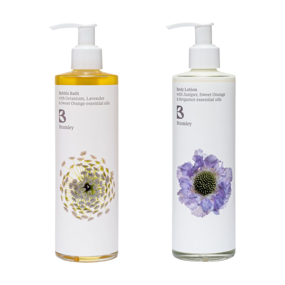 Glass Delphinium Bath Set main product photo