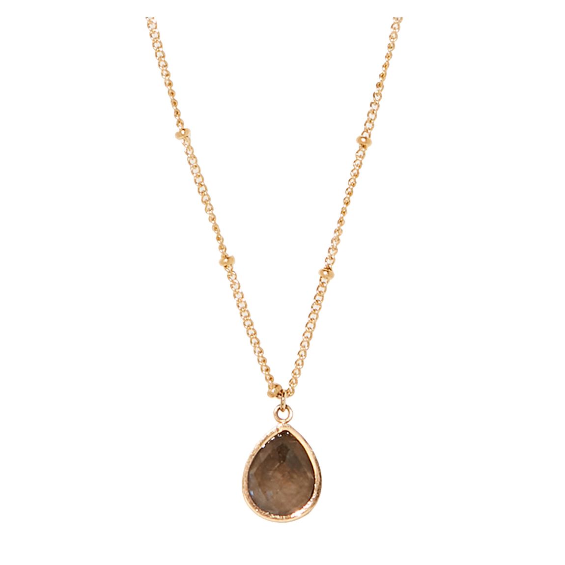Crysal Lila Necklace main product photo