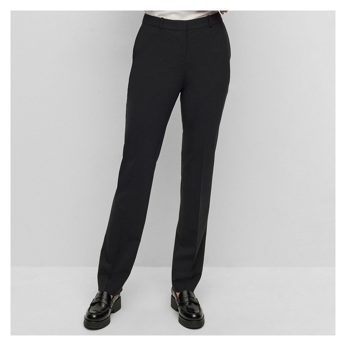 Black Tamea Stretch Trousers main product photo