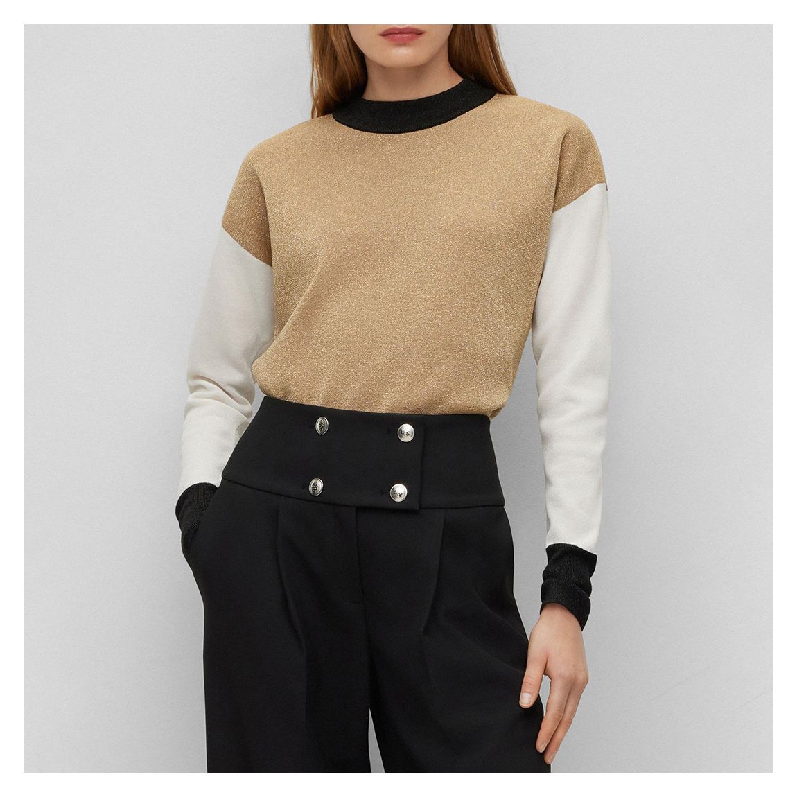 Camel Fangal Knitted Jumper main product photo