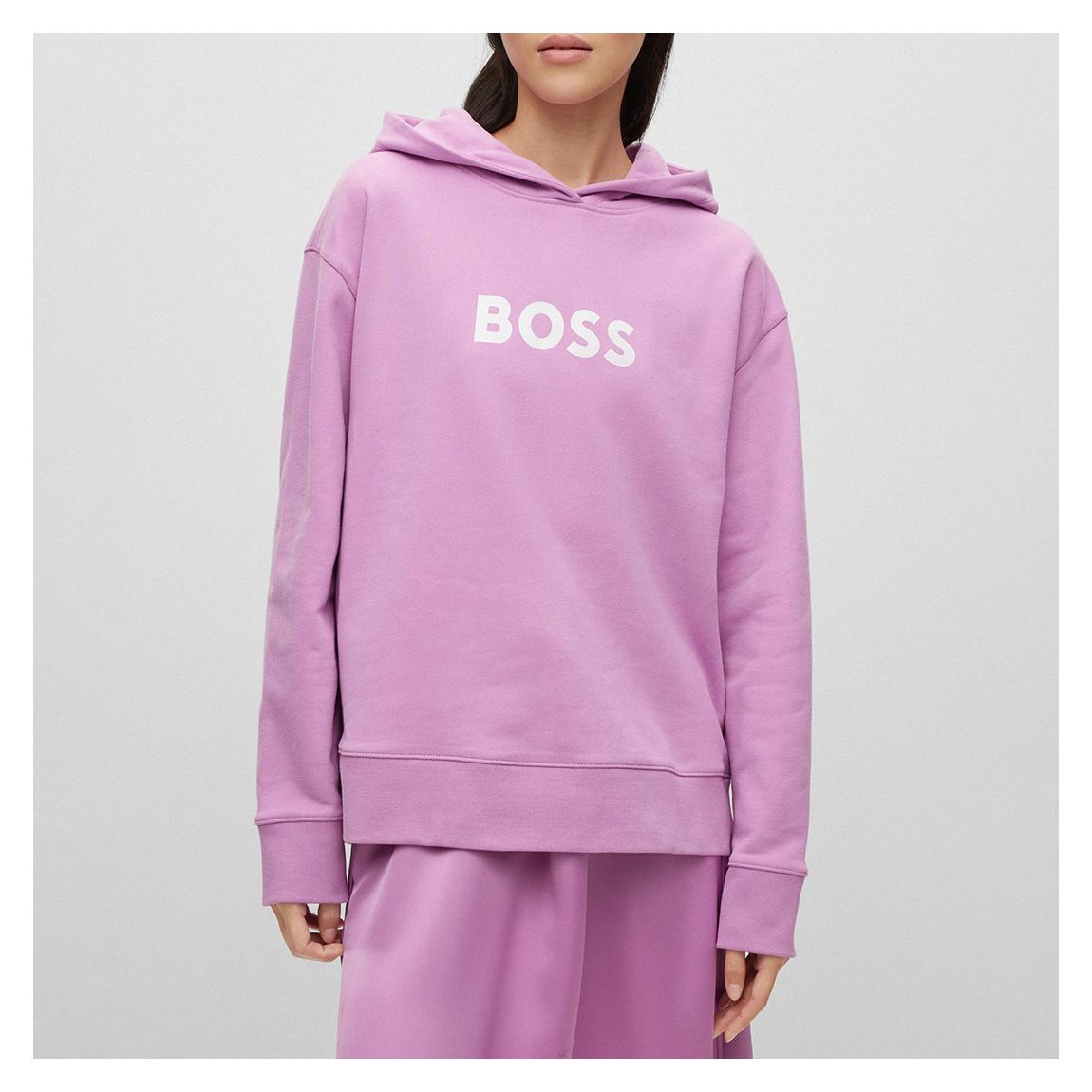 Lilac Edelight Cotton Hoodie main product photo