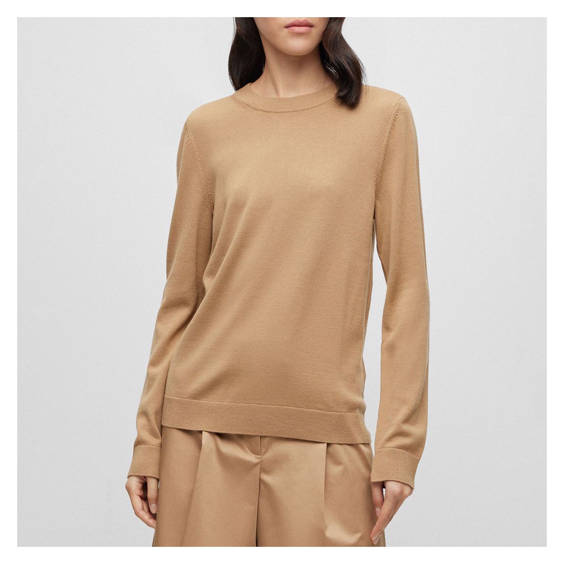 Camel Feganas Crew Neck Top main product photo