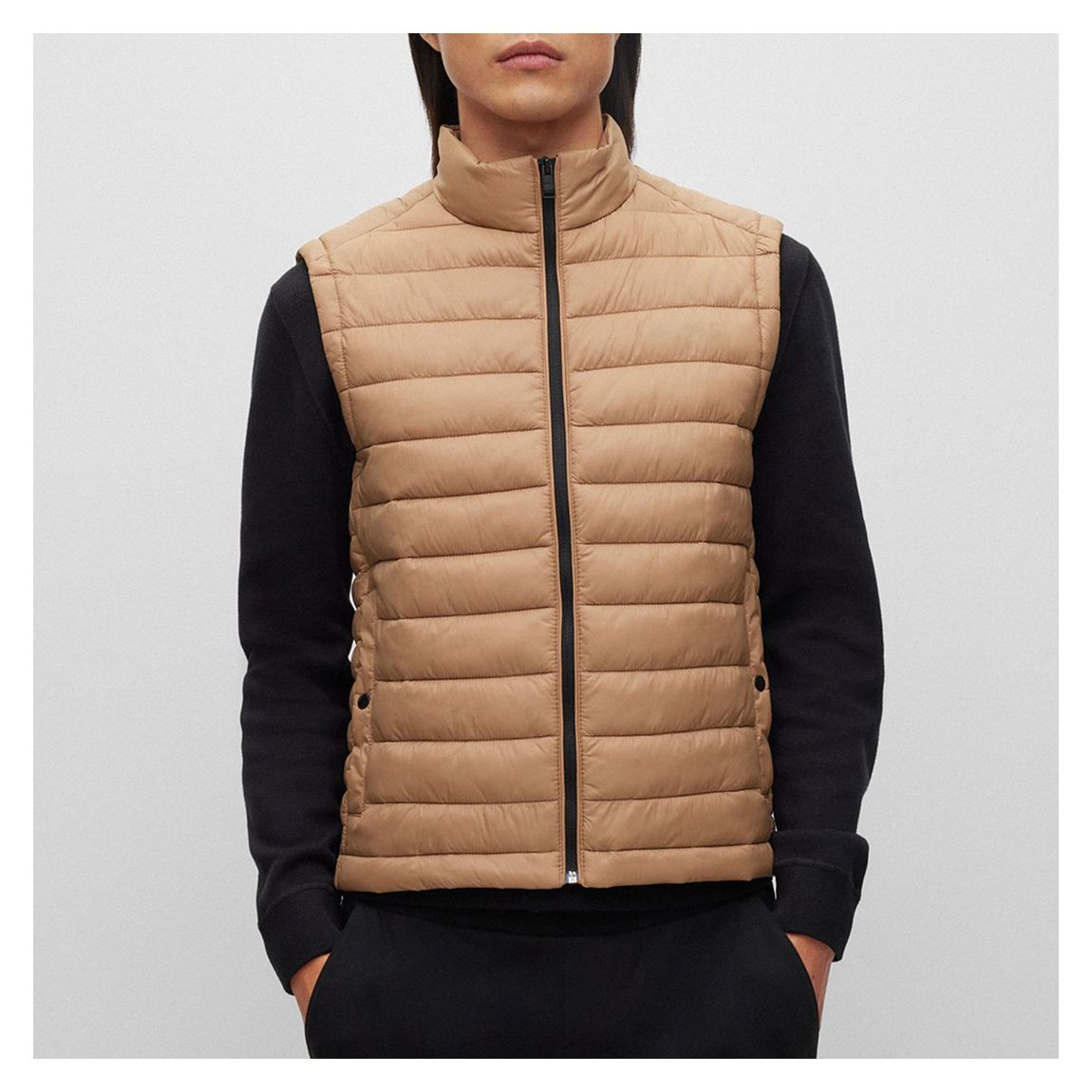 Sand Calano Quilted Gilet main product photo