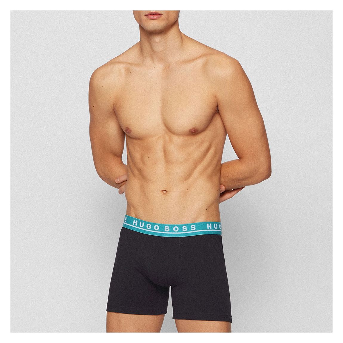 Black Multi 3 Pack Cotton Blend Trunks main product photo