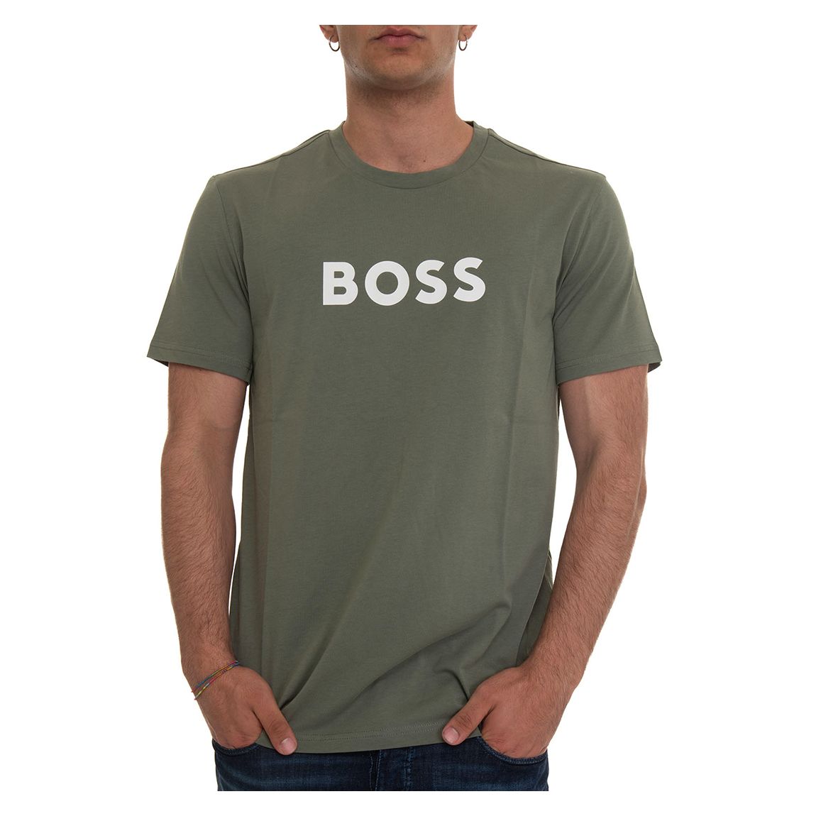 Khaki Branded T-Shirt main product photo