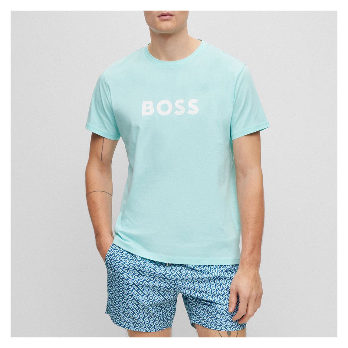 Blue Cotton T-Shirt main product photo