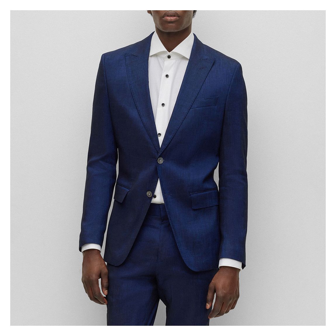 Dark Blue Huge Stretch Blazer main product photo