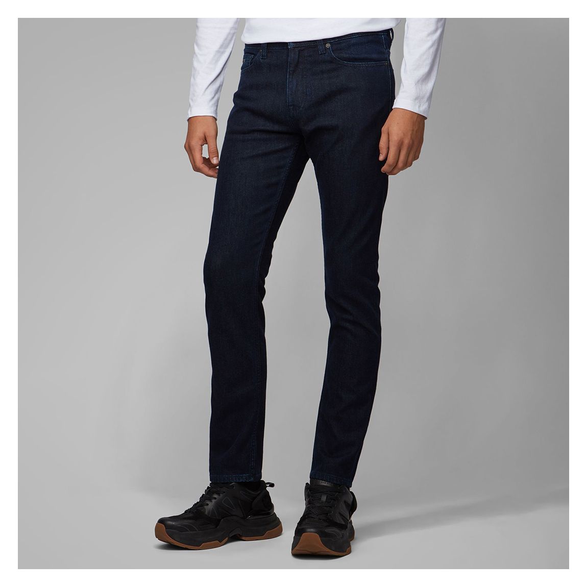 Dark Blue Delaware Straight Jeans main product photo