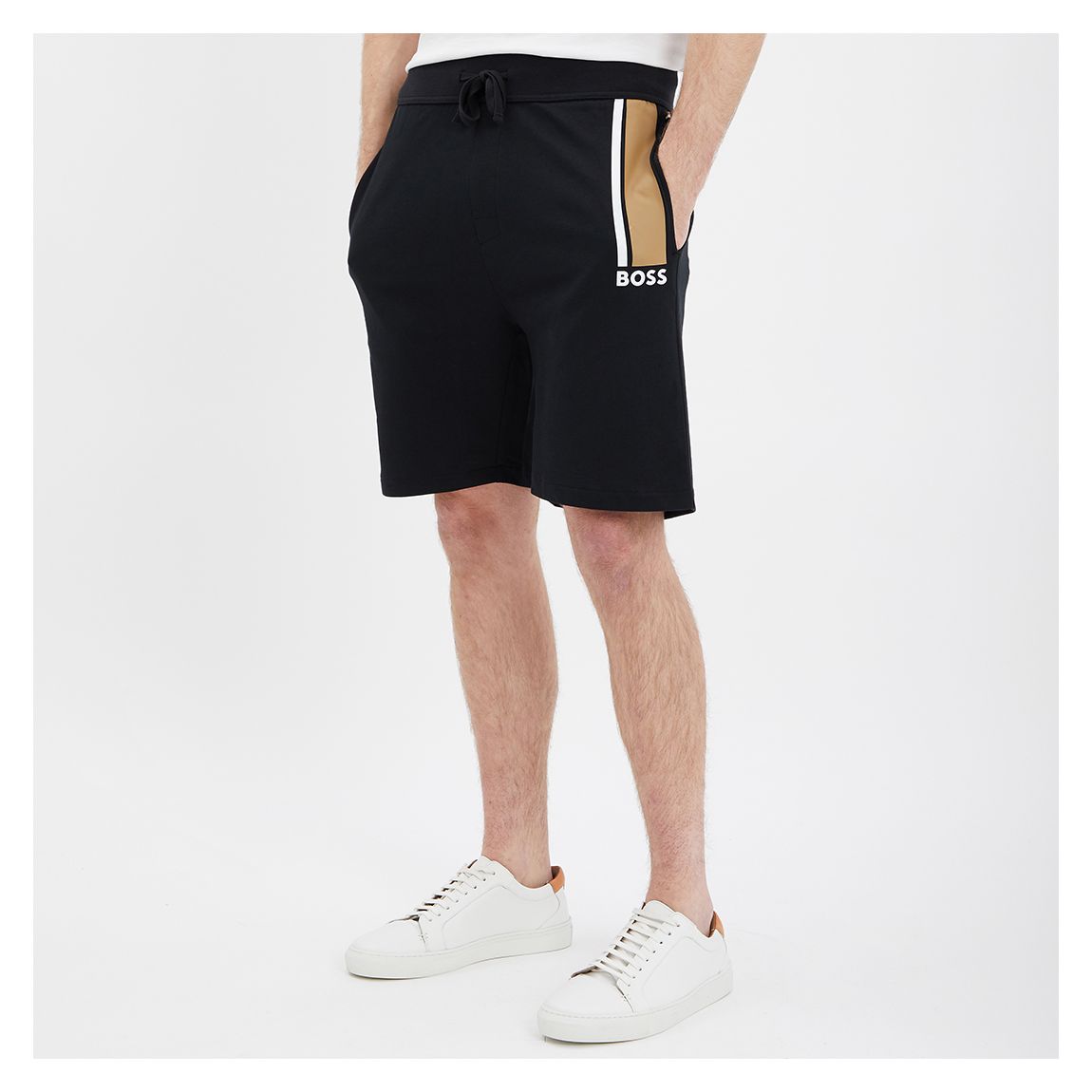 Black Authentic Jogger Shorts main product photo