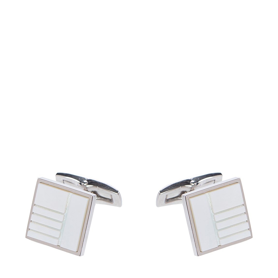 White Robin Cufflinks main product photo