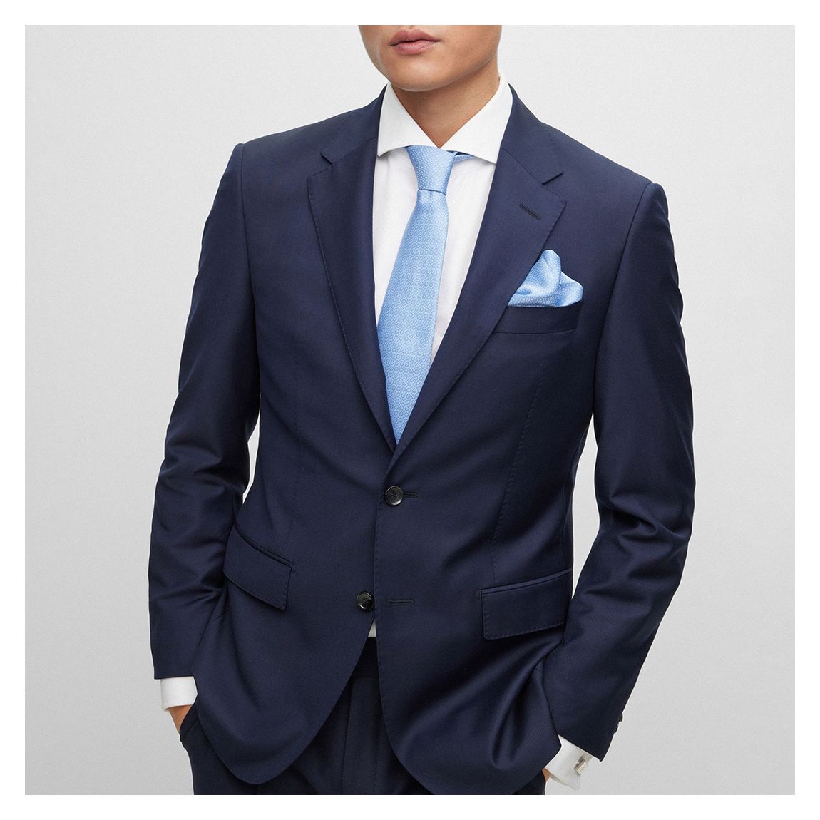 Blue Silk Tie main product photo