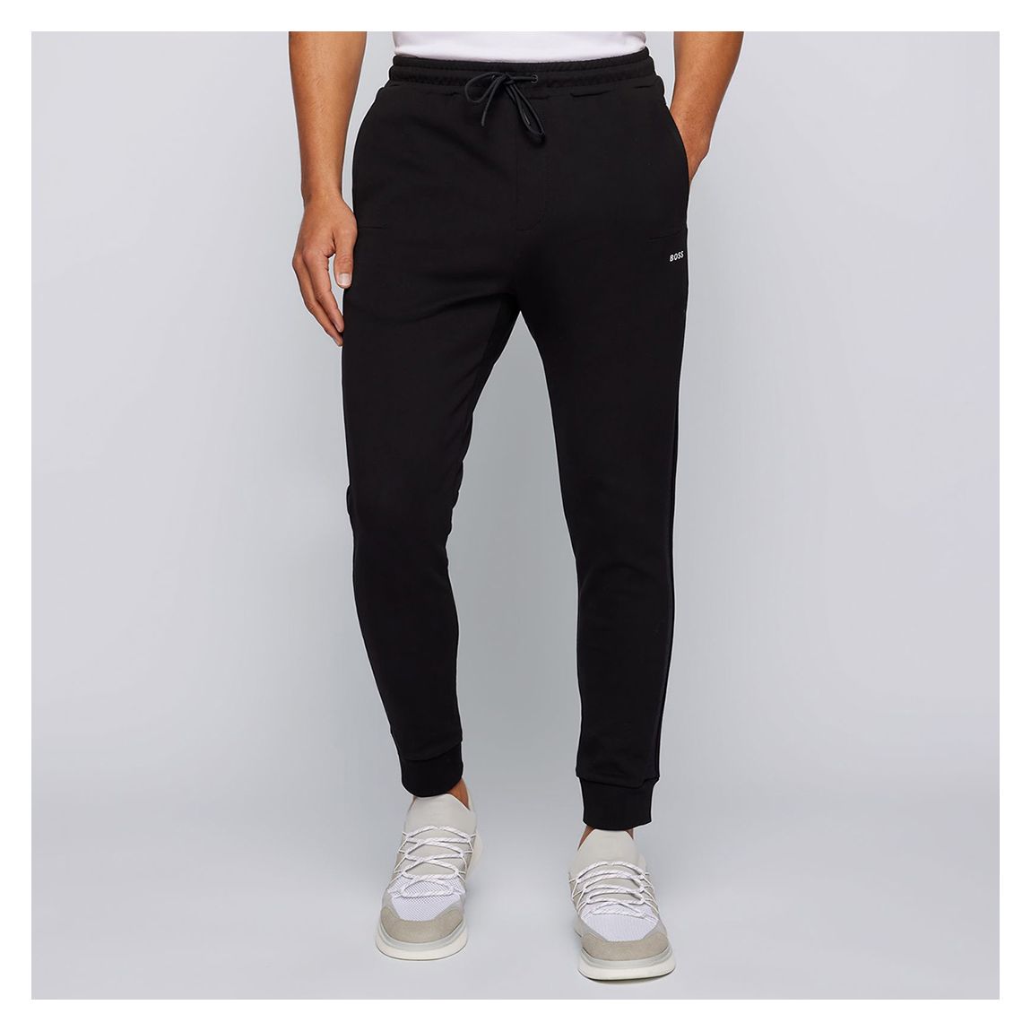 Black Hadiko Cotton Blend Tracksuit Bottoms main product photo