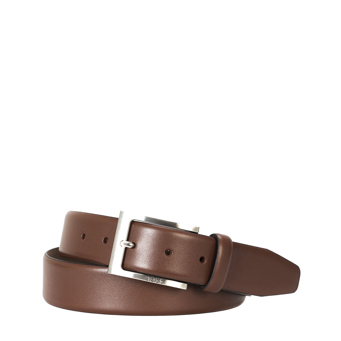 Brown Barnabie Leather Belt main product photo